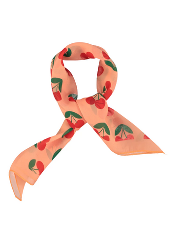 Piupiuchick Piupiuchick | Bandana Silky Cherries coral