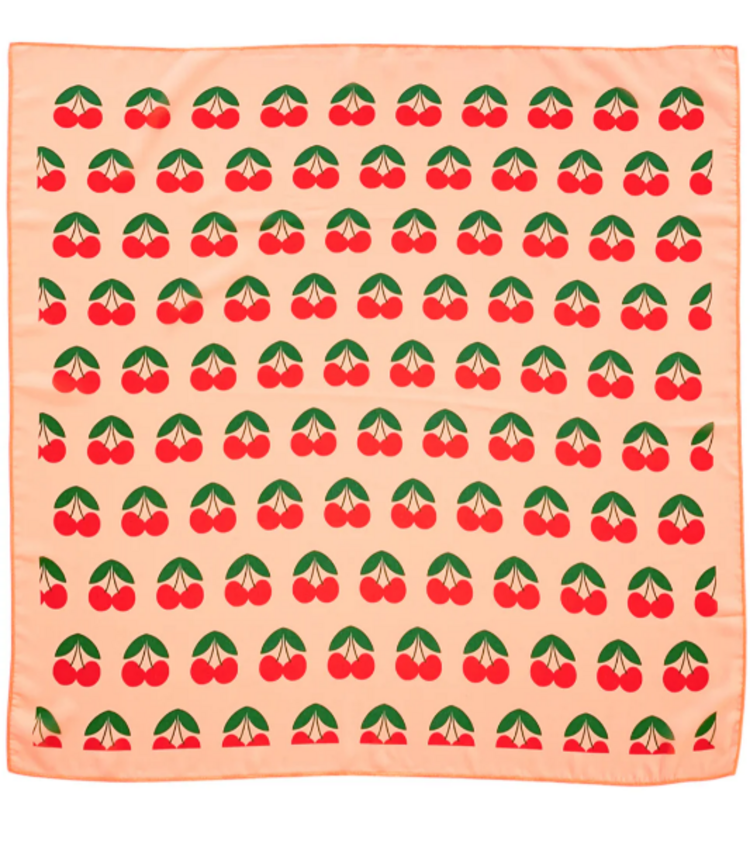 Piupiuchick Piupiuchick | Bandana Silky Cherries coral