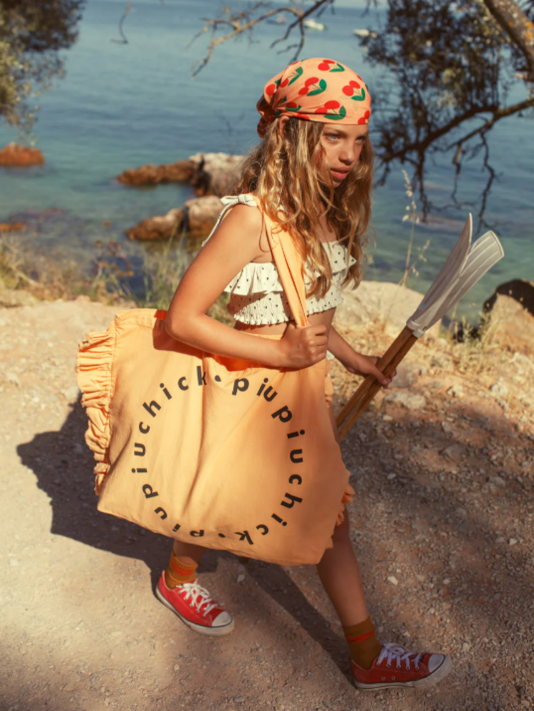 Piupiuchick Piupiuchick | Bandana Silky Cherries coral