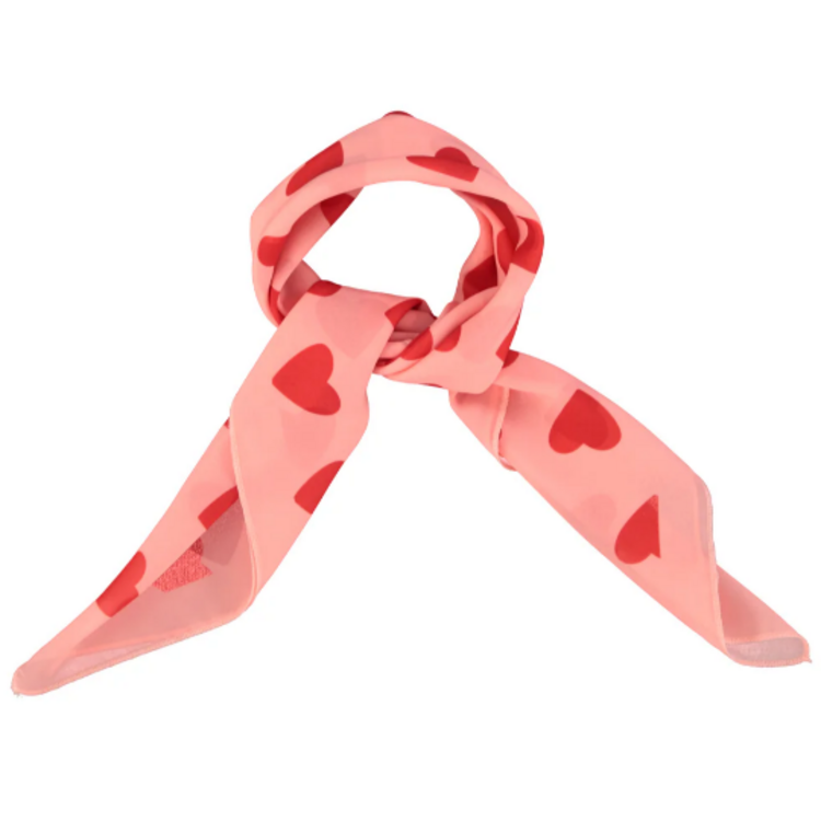 Piupiuchick Piupiuchick | Bandana Silky red hearts