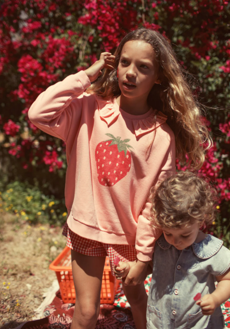 Piupiuchick Piupiuchick | Short Checkered red ecru