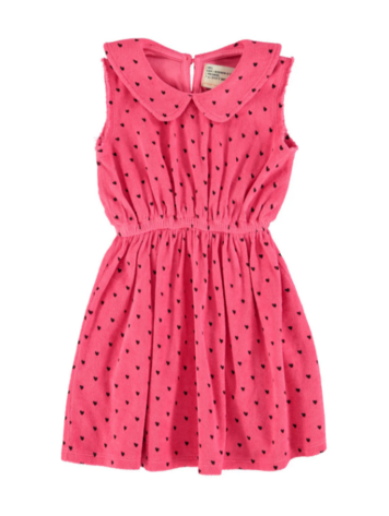 Piupiuchick Piupiuchick | Jurk hearts pink