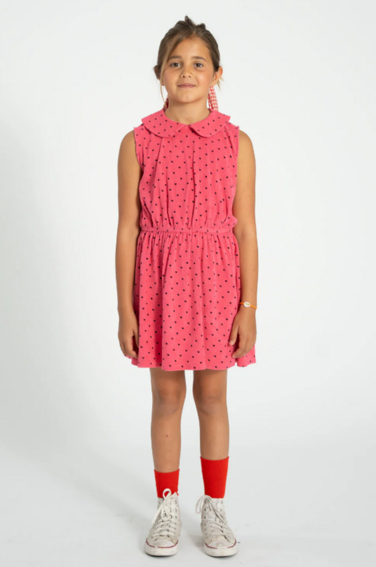 Piupiuchick Piupiuchick | Jurk hearts pink