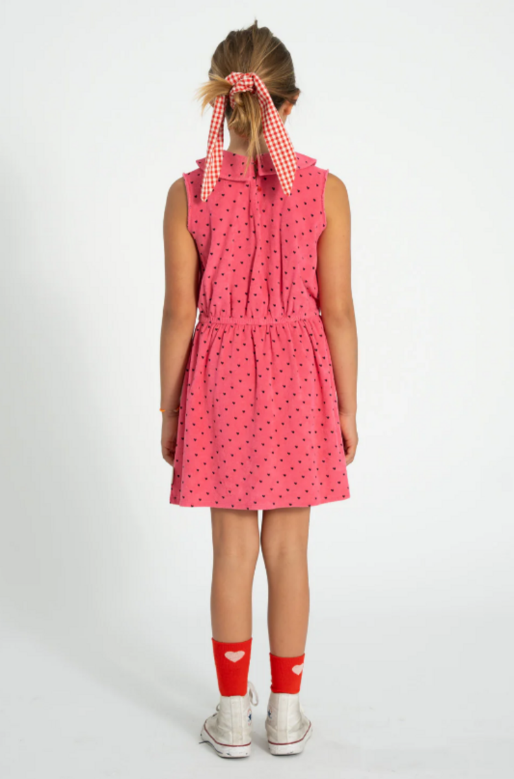 Piupiuchick Piupiuchick | Jurk hearts pink