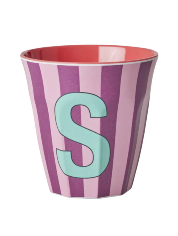 Rice Rice | Mok melamine meerkleurig S stripes