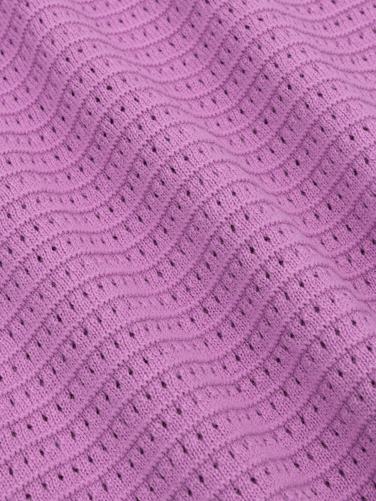 Ydence | Knitted top Clara violet