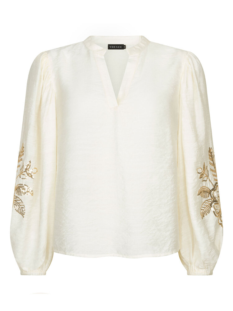 Ydence | Blouse Rose ecru