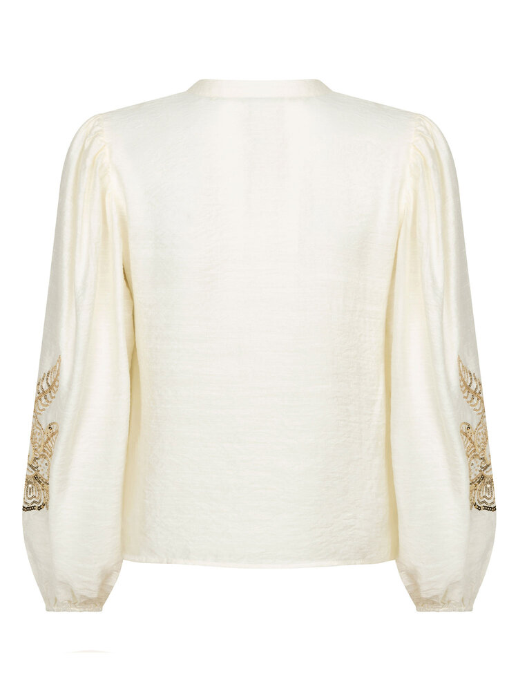 Ydence | Blouse Rose ecru