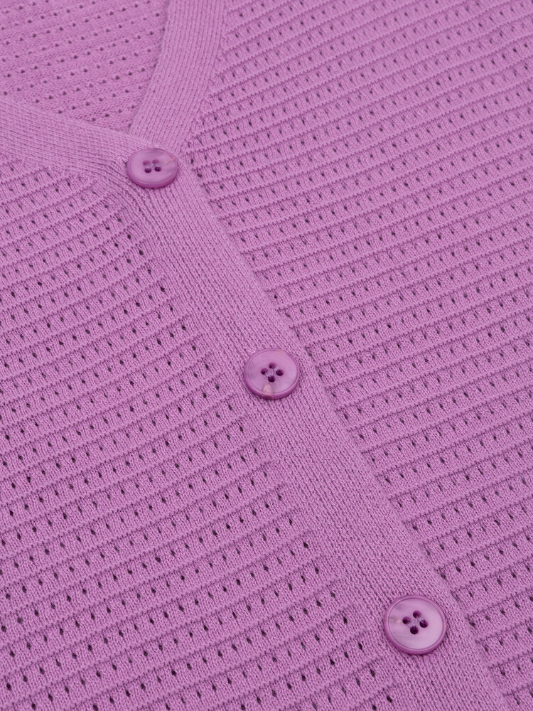 Ydence | Knitted top Elin violet