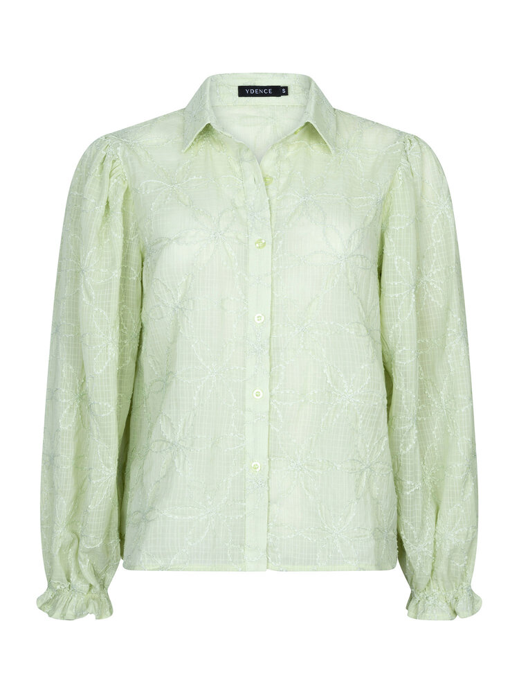 Ydence | Blouse Isamae soft green
