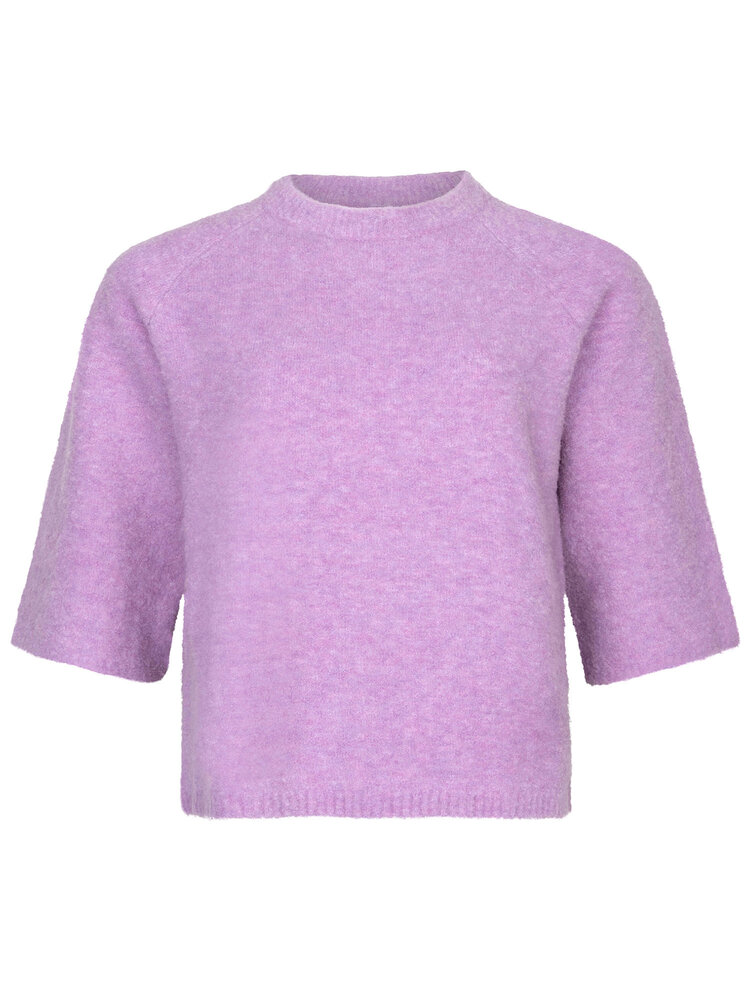 Ydence | Knitted sweater Bunny violet
