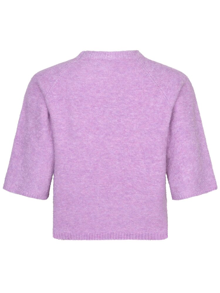 Ydence | Knitted sweater Bunny violet