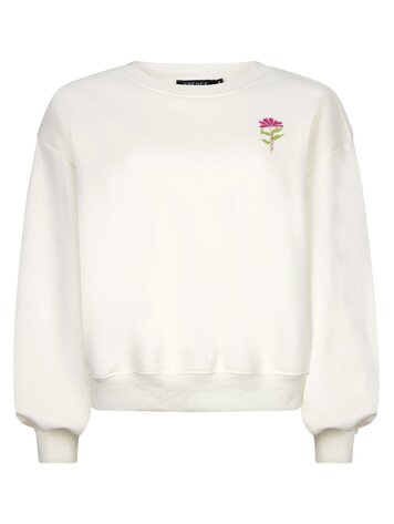 Ydence | Sweater Grow with the Flow ecru