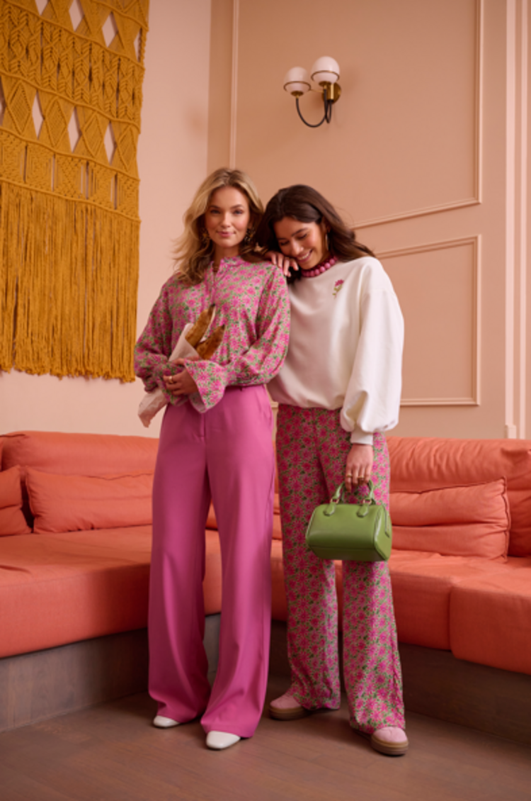 Ydence | Sweater Grow with the Flow ecru