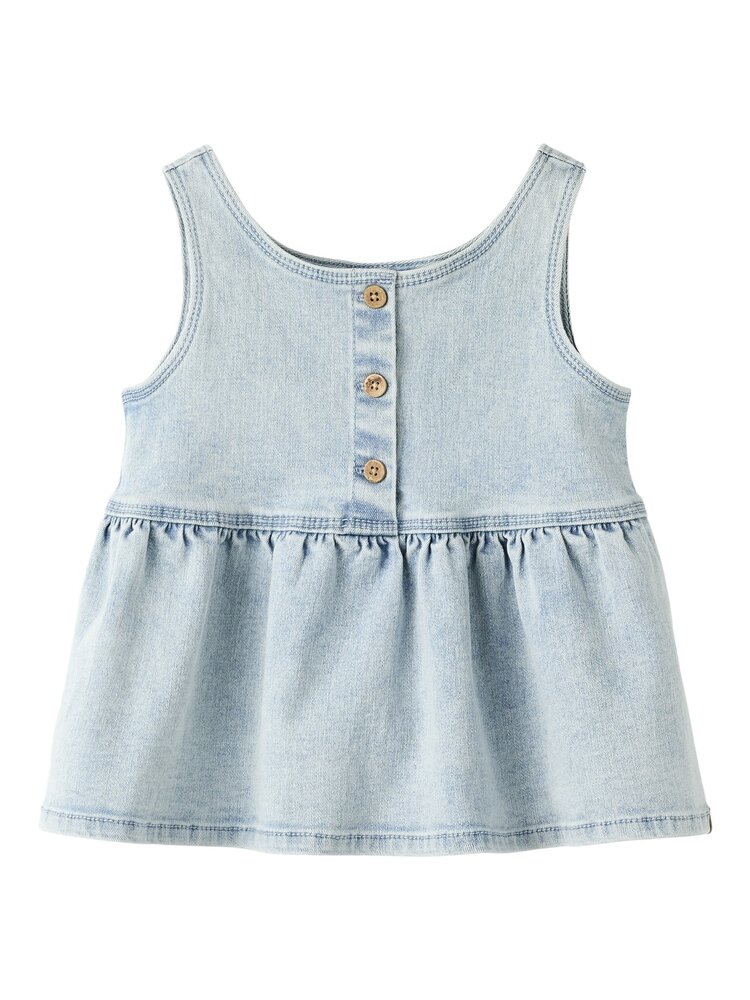 Lil Atelier Lil Atelier | Top Frances light blue denim
