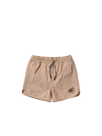 Salted Stories  Salted Stories | Zwembroek seersucker bombay brown