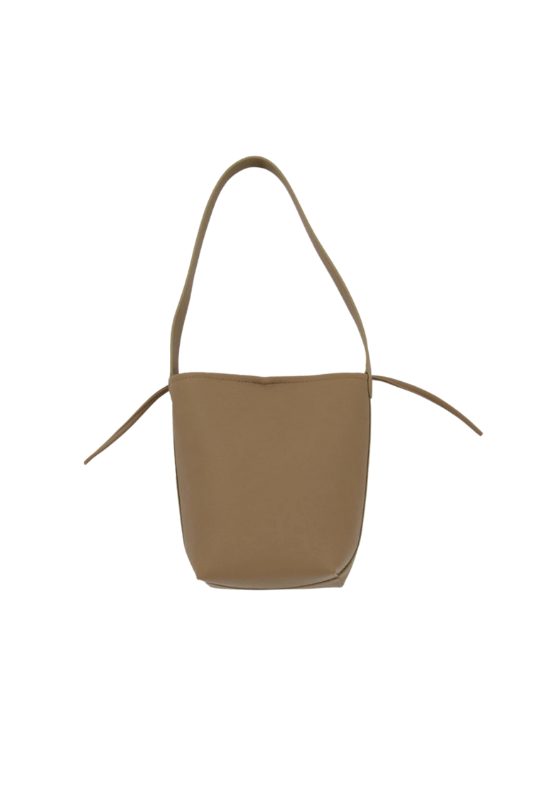 Zusss Zusss | Bucket bag klein donker sand