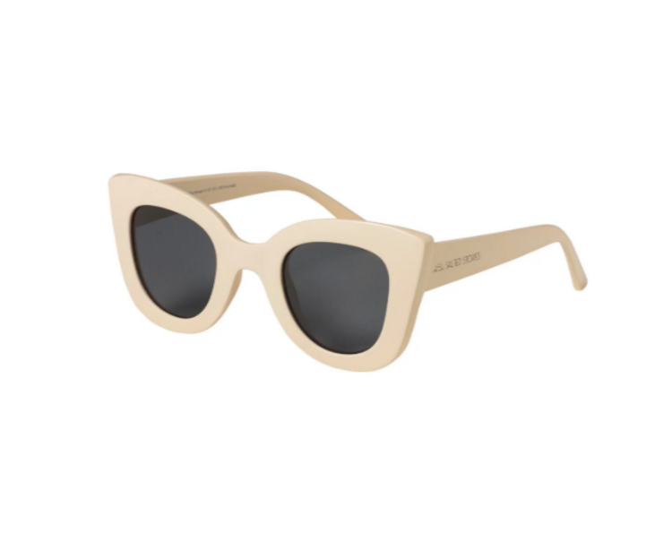 Salted Stories  Salted Stories | Zonnebril Cat Eye White Swan