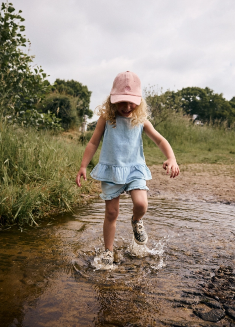 Daily7 Daily7 | Short denim light blue