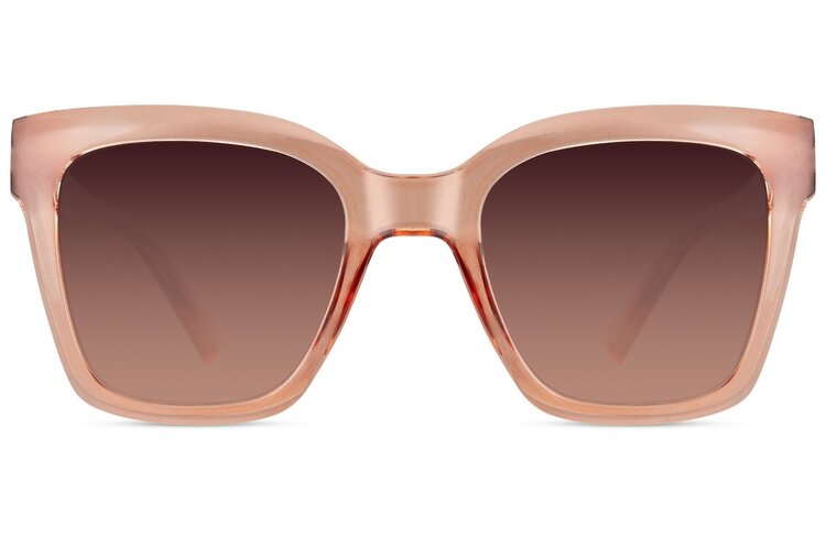 Zusss Zusss | Zonnebril  vrouwelijk gekleurd incl. brilllenkoker