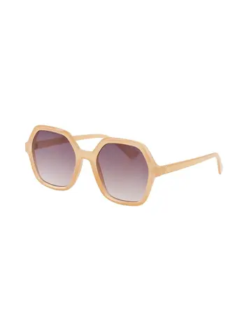 Zusss Zusss | Zonnebril  hoekig groot incl. brilllenkoker