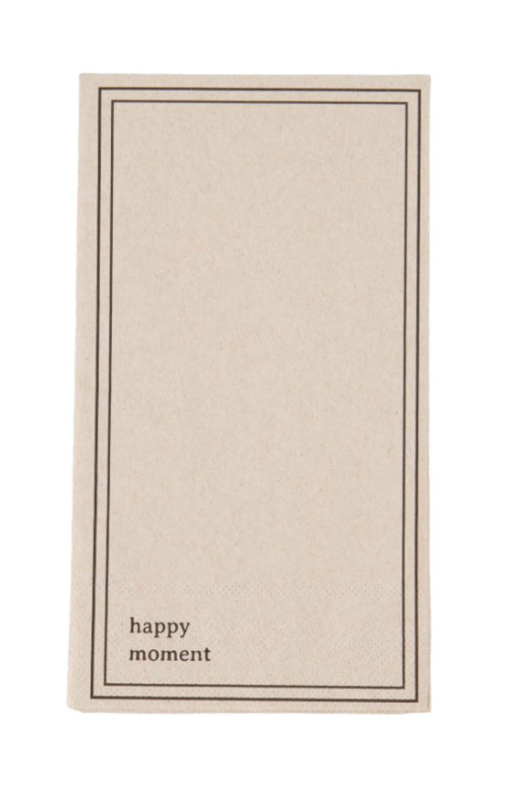 Zusss Zusss | Servetten rechthoek happy moment