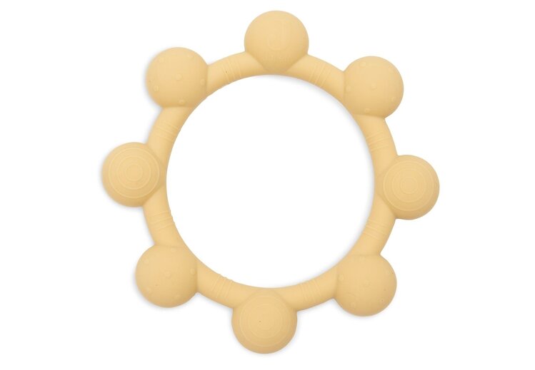 Jollein Jollein | Bijtring siliconen sun vanilla
