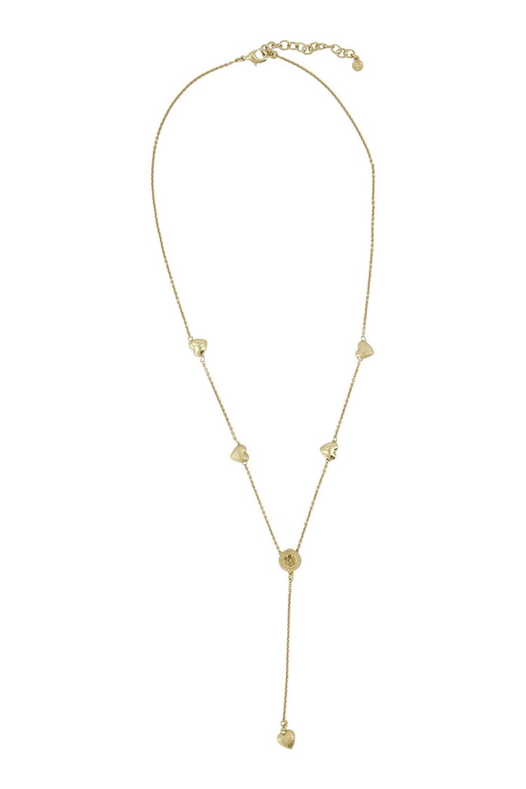Zusss Zusss | Ketting met bedel hartjes en muntje