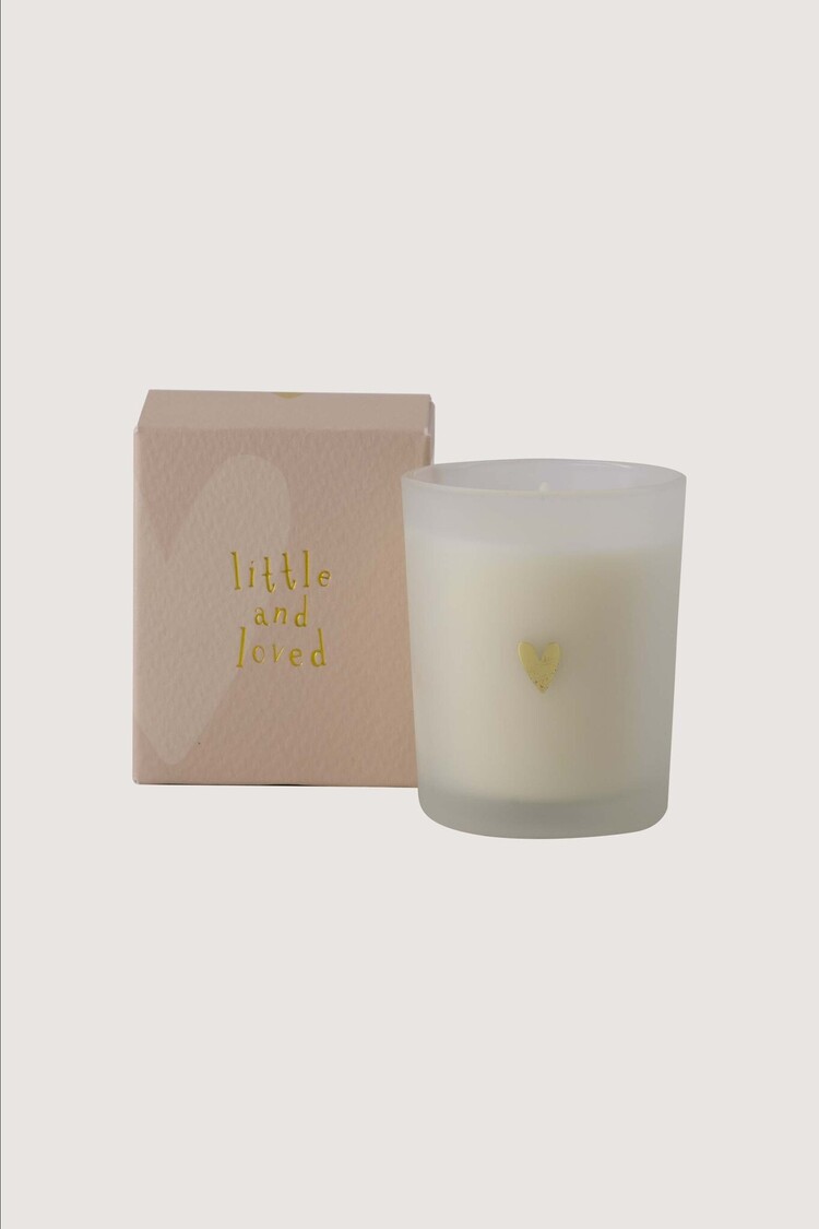 Zusss Zusss | Geurkaars glas in doosje little and loved wit / zand