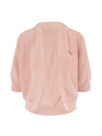 Zusss Zusss | Vest met vleermuis mouw soft pink