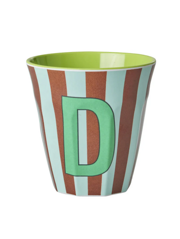 Rice Rice | Mok melamine D meerkleurig stripes