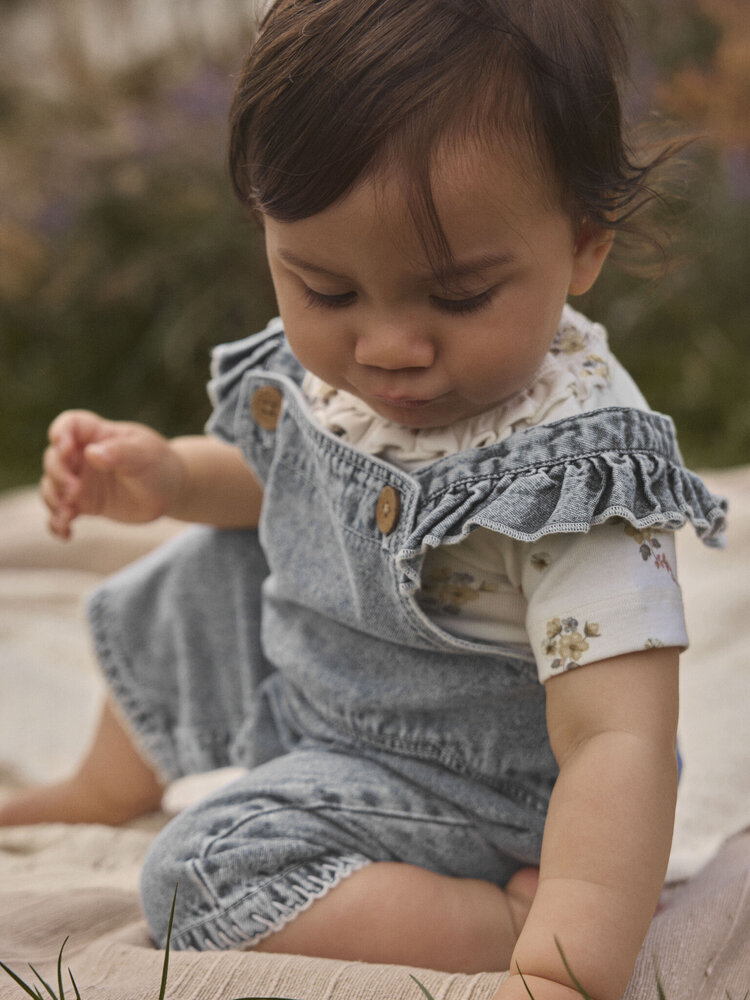 Lil Atelier Lil Atelier | Broekpakje Funda medium blue denim