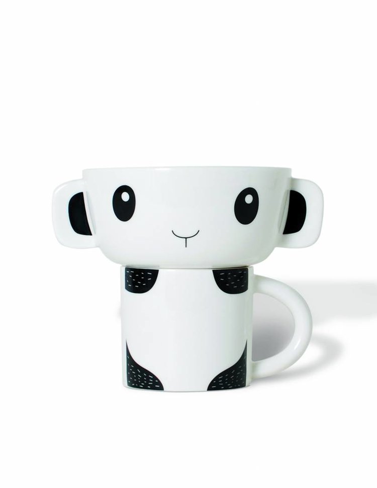Wee gallery porseleinen set panda