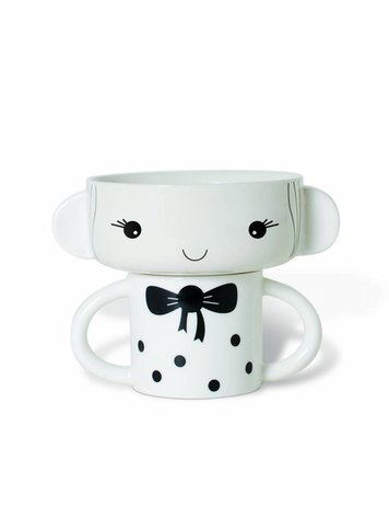 Wee gallery porcelain set girl