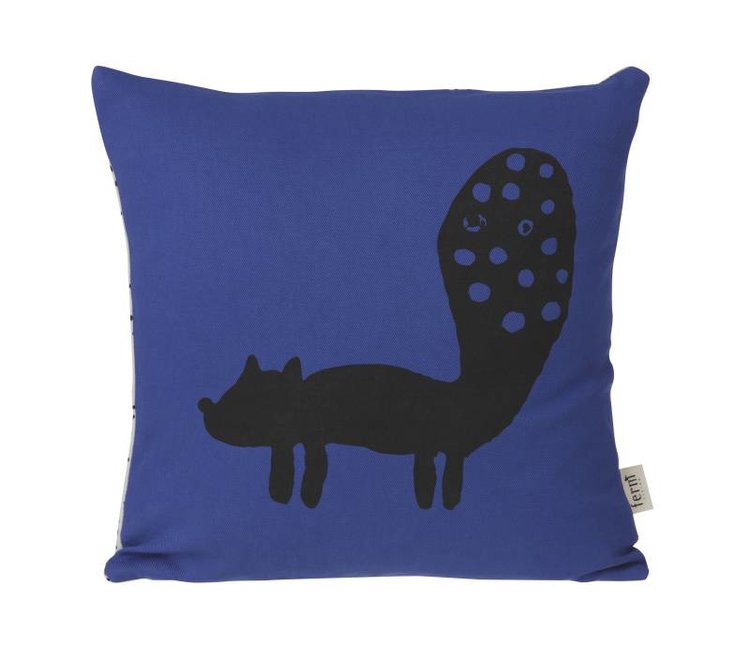 Ferm Living Ferm Living | Kussen Fox blauw
