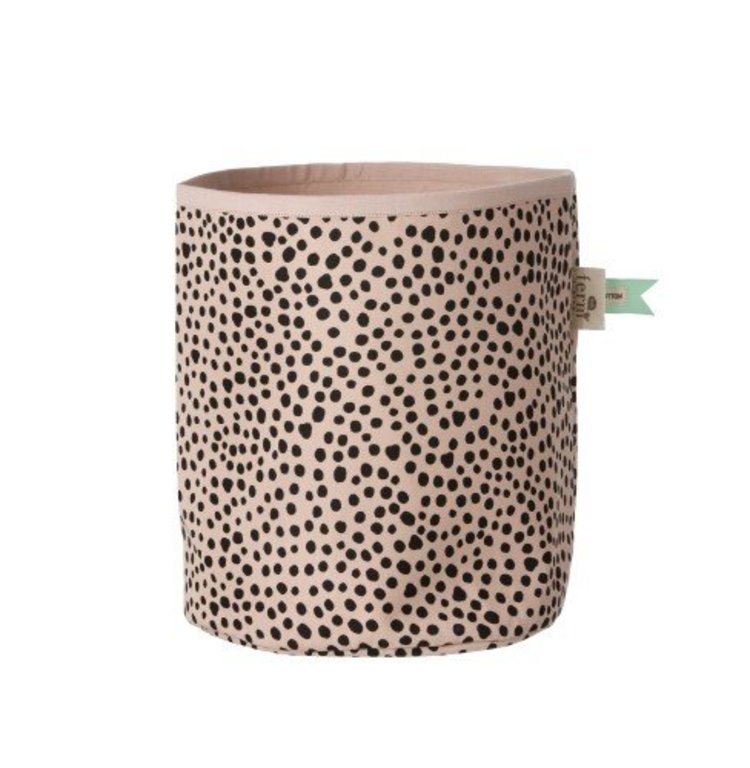 Ferm Living basket rose