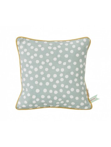 Ferm Living Ferm Living | Kussen stippen dusty blue