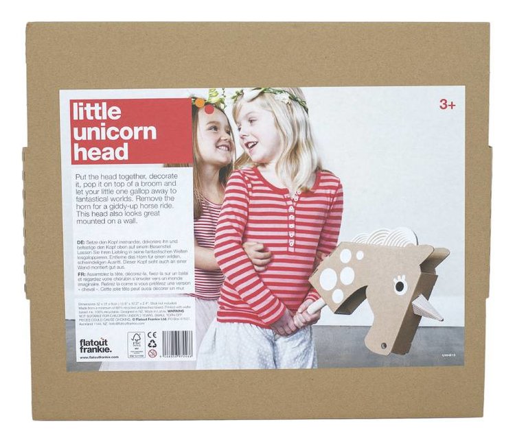 Flatout Frankie little unicorn head