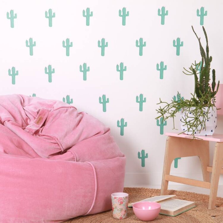 Love Mae cactus wall decals