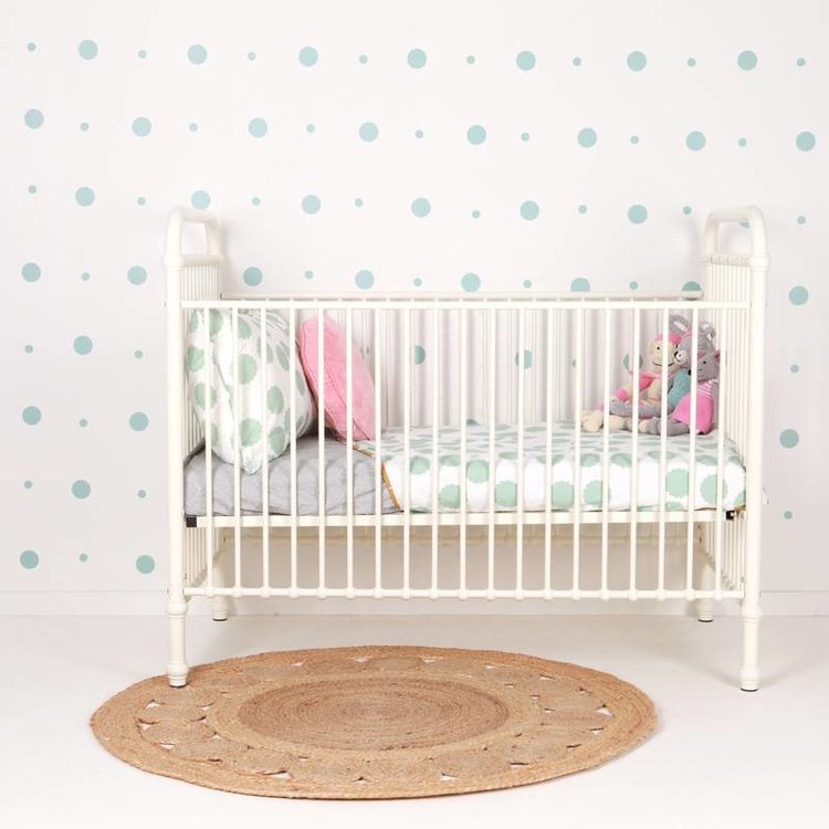 Love Mae dots mint wall decals