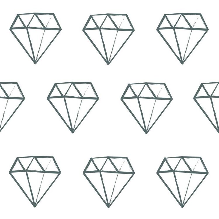 Love Mae diamond wall decals