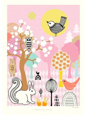 Majvillan | Poster Vanilla moon