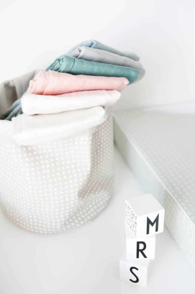 CamCam Copenhagen organic muslin cloth grey