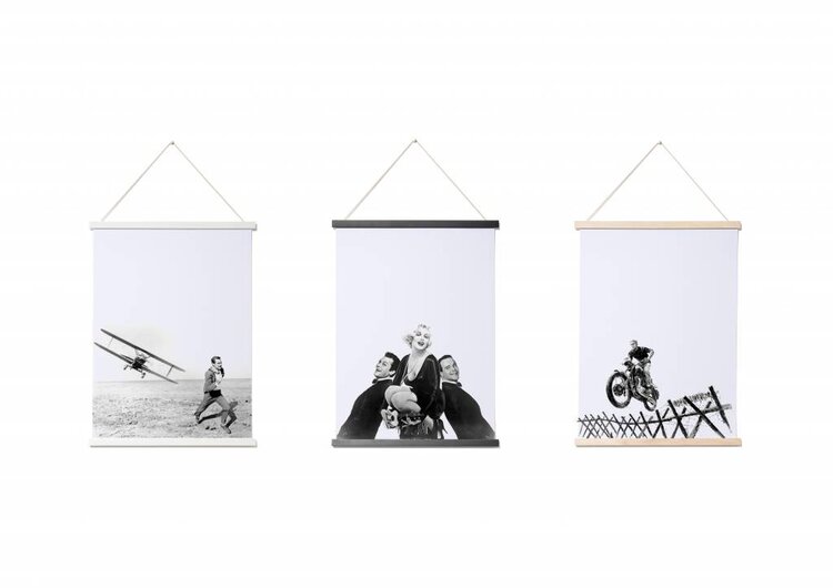 Thabto magnetic poster frame A3 black