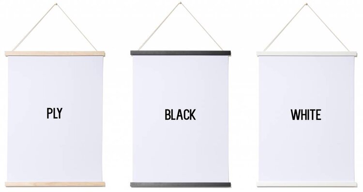 Thabto magnetic poster frame A3 black