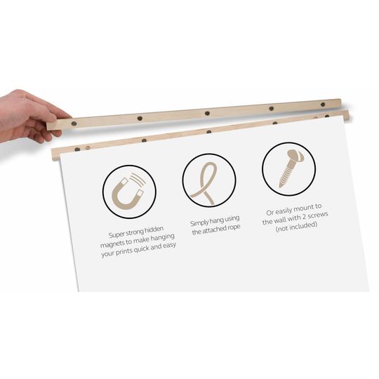 Thabto magnetisch posterframe A3 wit