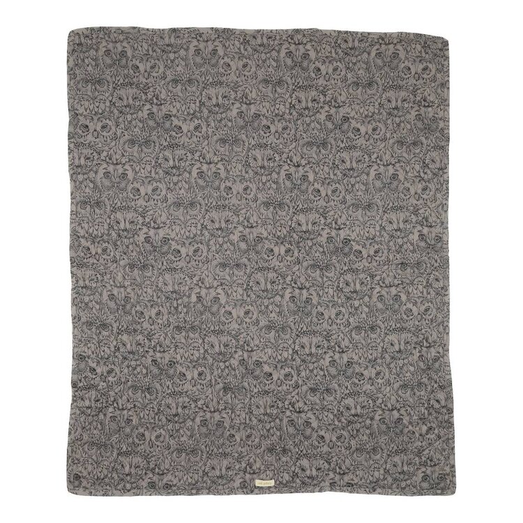 Soft gallery baby blanket owl drizzle
