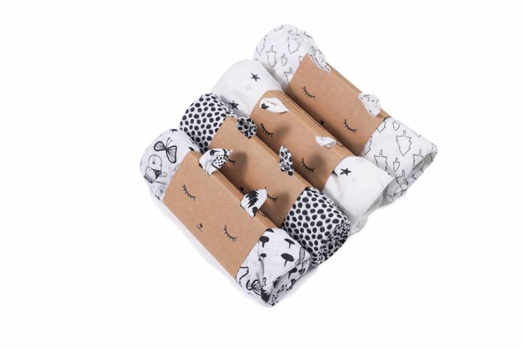 Wee gallery organic swaddle trees