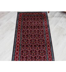 306x78 cm Kashmirseide Teppich Nr:107