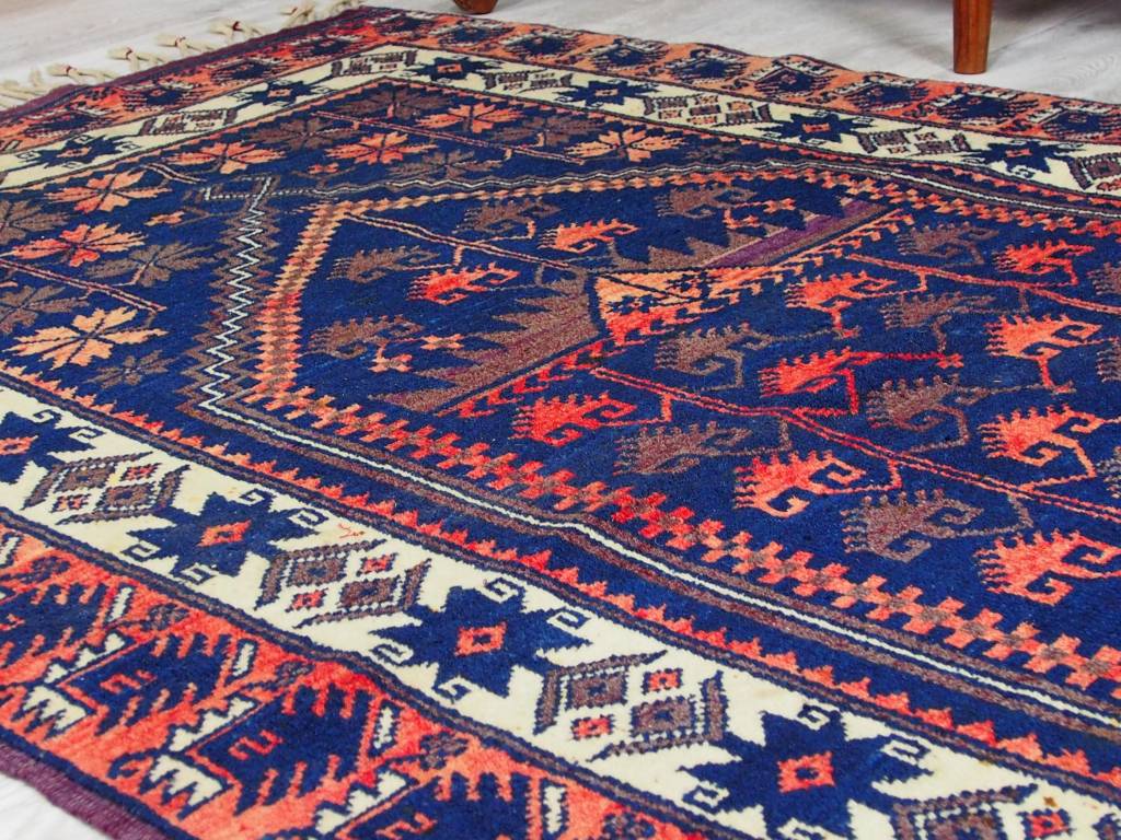 206 x 111 cm vintage  Türkische Yagcibedir Teppich Nr:17/2